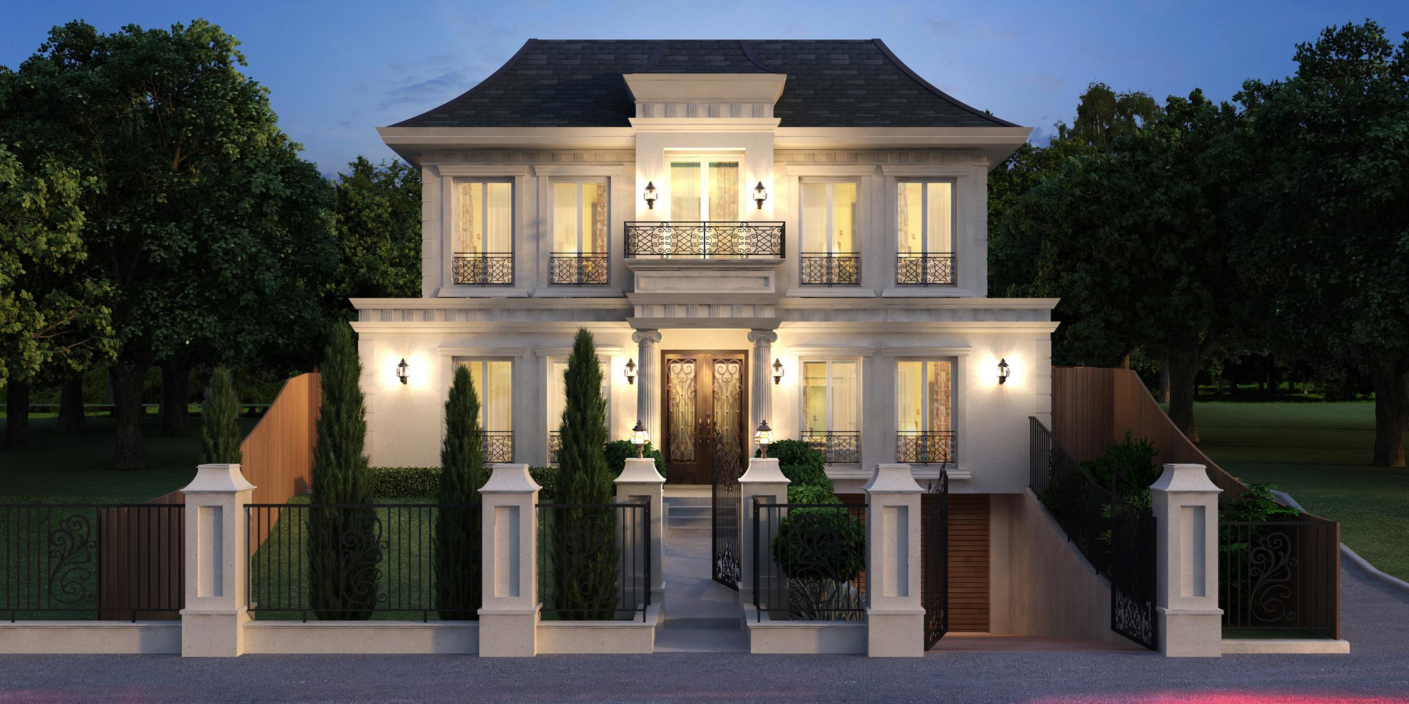 French Provincial Home Architecture French Provincial Homes In